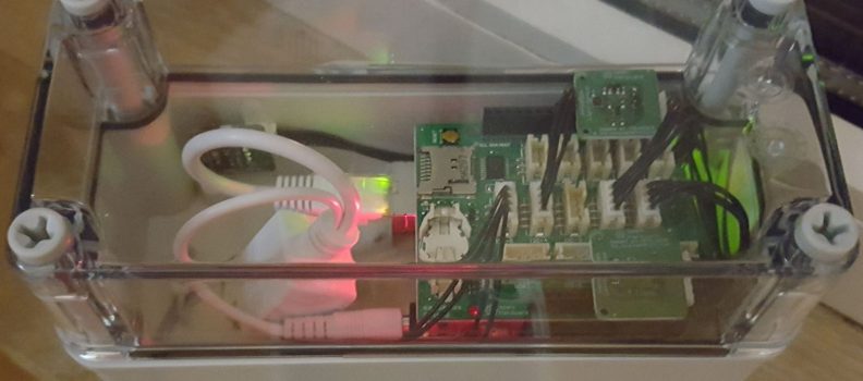 senseBox im Gehäuse