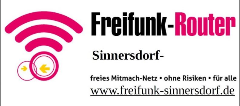 Facebook-Logo Freifunk-Sinnersdorf